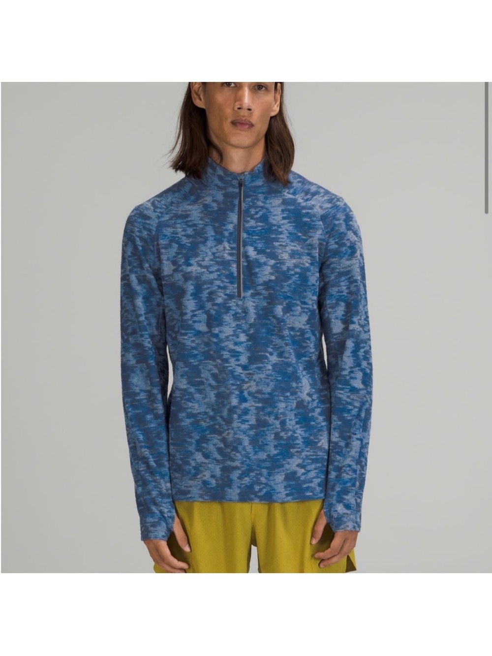 Lululemon Men Surge Jacket Size Large Warm Reflective Athletic Running Gorpcore